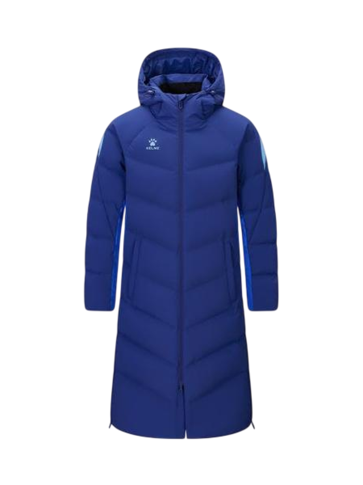 Пуховик KELME Long Down Jacket Blue