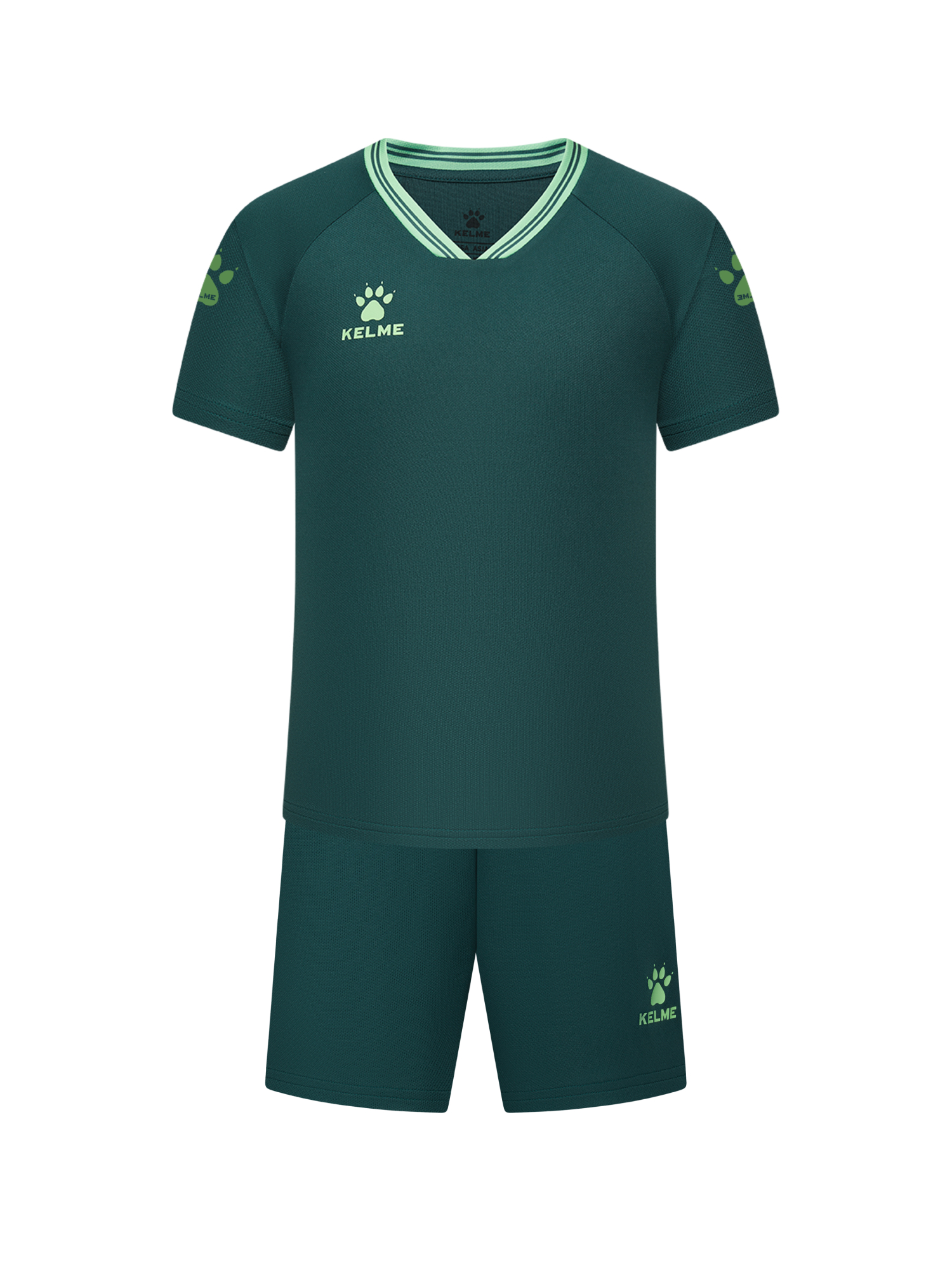 Футбольная форма KELME Football Uniform Set Green