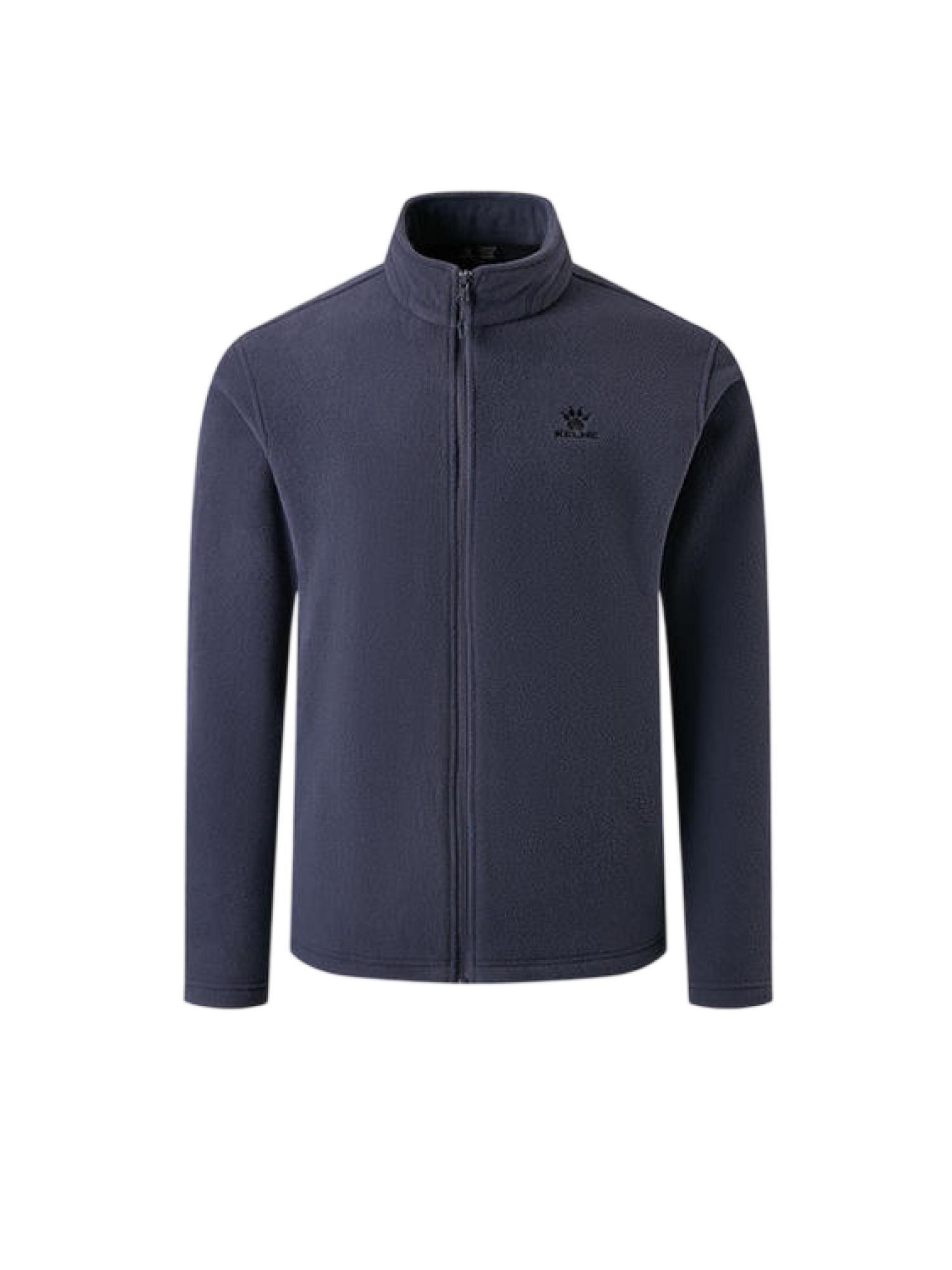 Демисезонная куртка KELME Stand-up Collar Fleece-lined Knit Cardigan Dark Blue