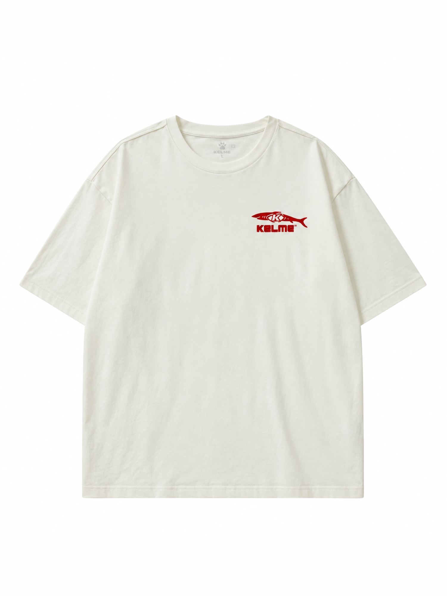 Футболка KELME Crew Neck T-shirt Beige