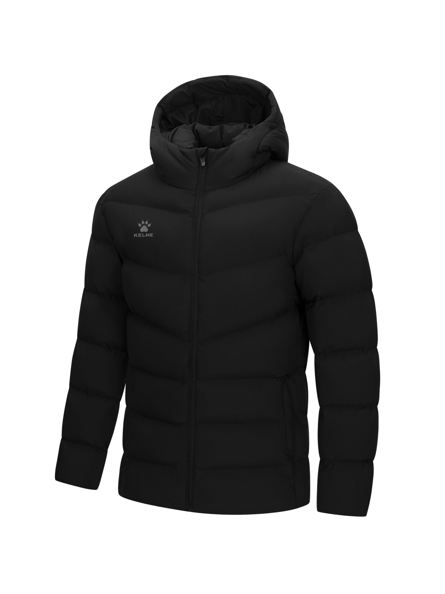 Детский пуховик KELME Children's Short Cotton Jacket Black