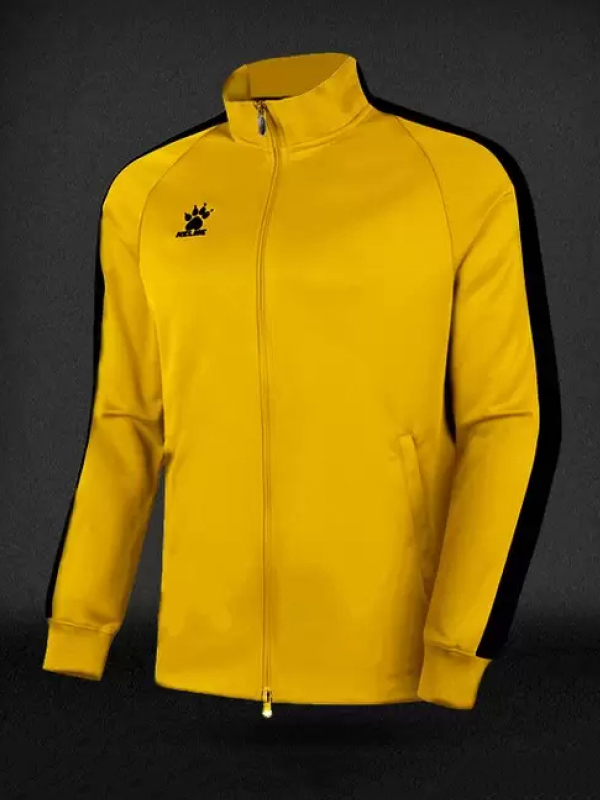 Олимпийка KELME Training Knitted Jacket (Yellow/Black)