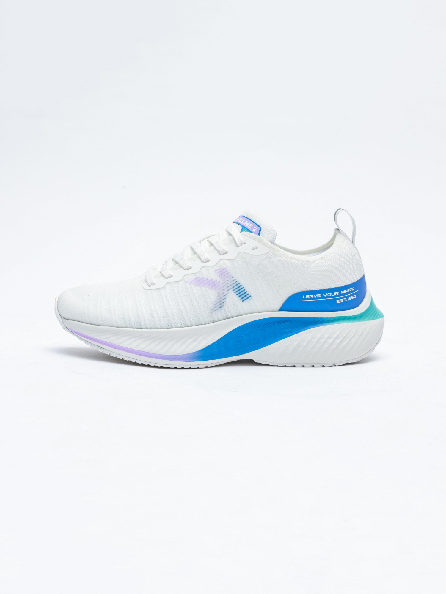 Кроссовки KELME Women's Sneakers (White/Light Blue)