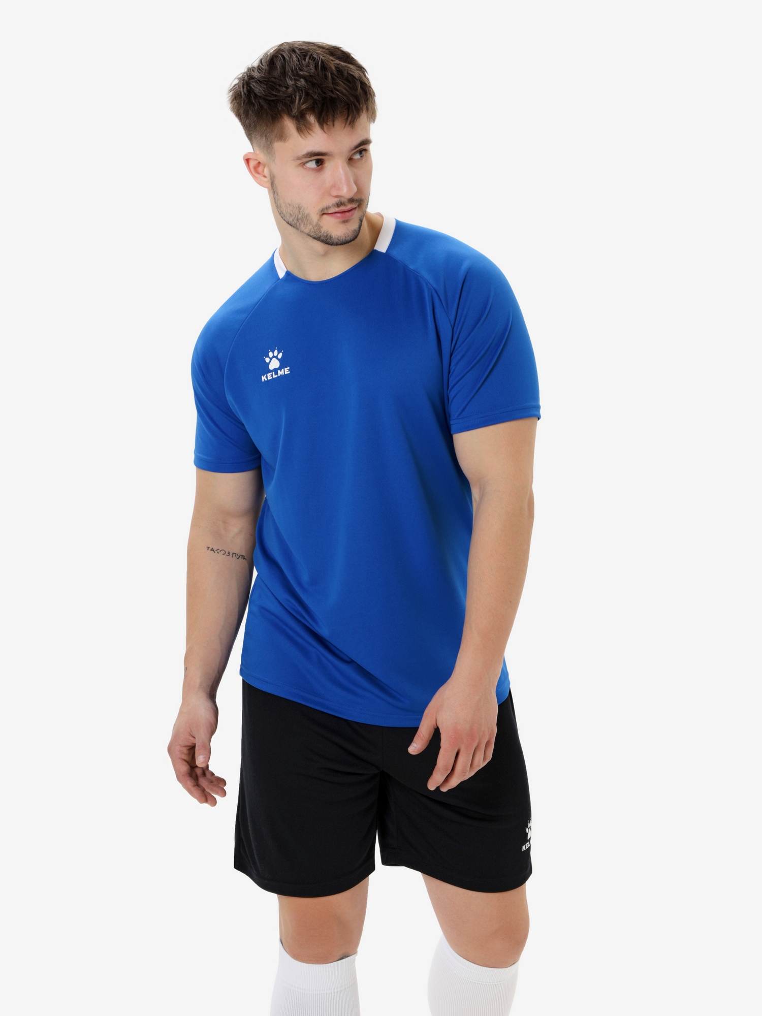 Футбольная форма KELME Football Uniform Set (Blue/Black)