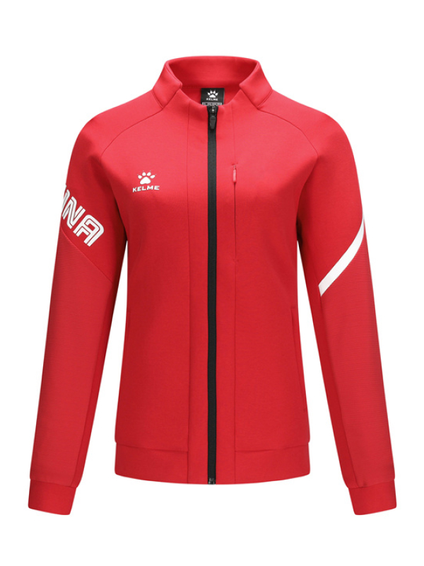 Олимпийка KELME Women's Knitted Jacket Red