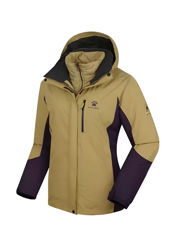 Куртка утепленная KELME Female Jacket (Two-Piece Suit) Khaki