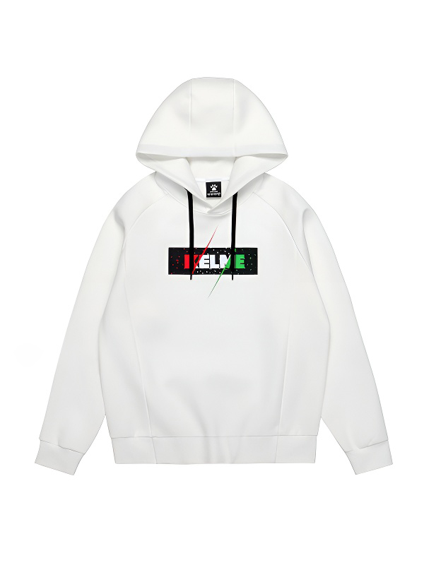 Худи KELME Knitted Hooded Sweatshirt White