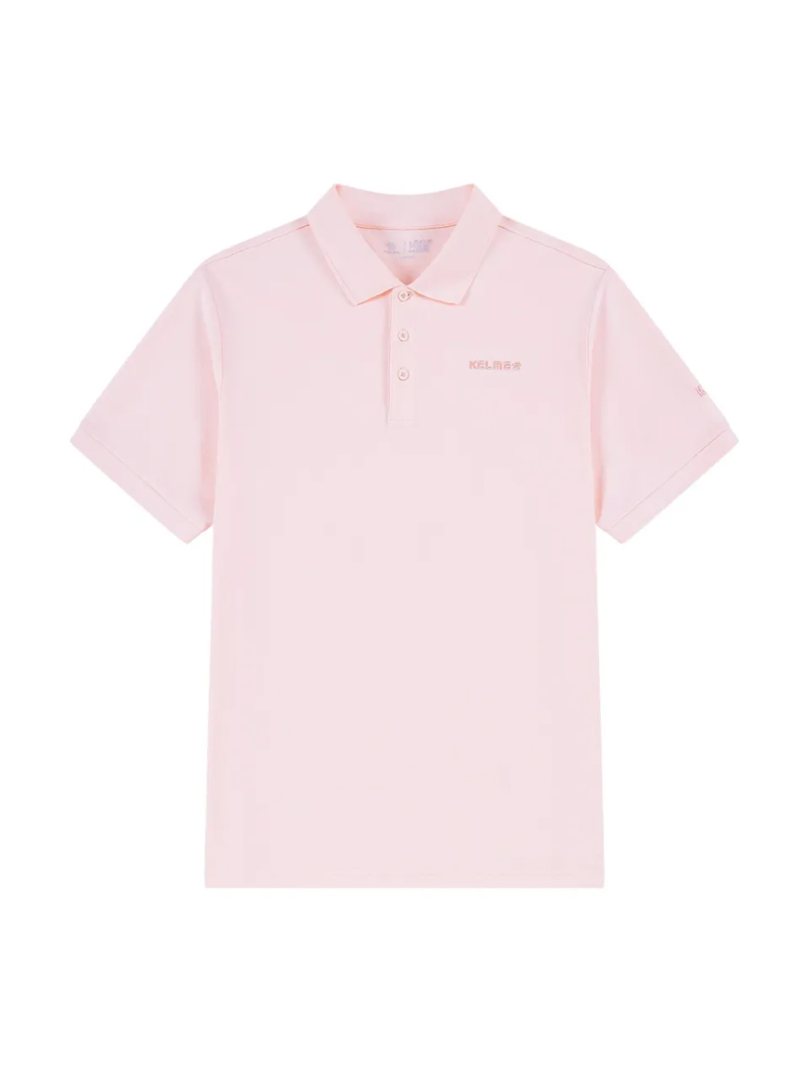 Футболка-поло KELME Short-sleeved Polo Shirt Pink