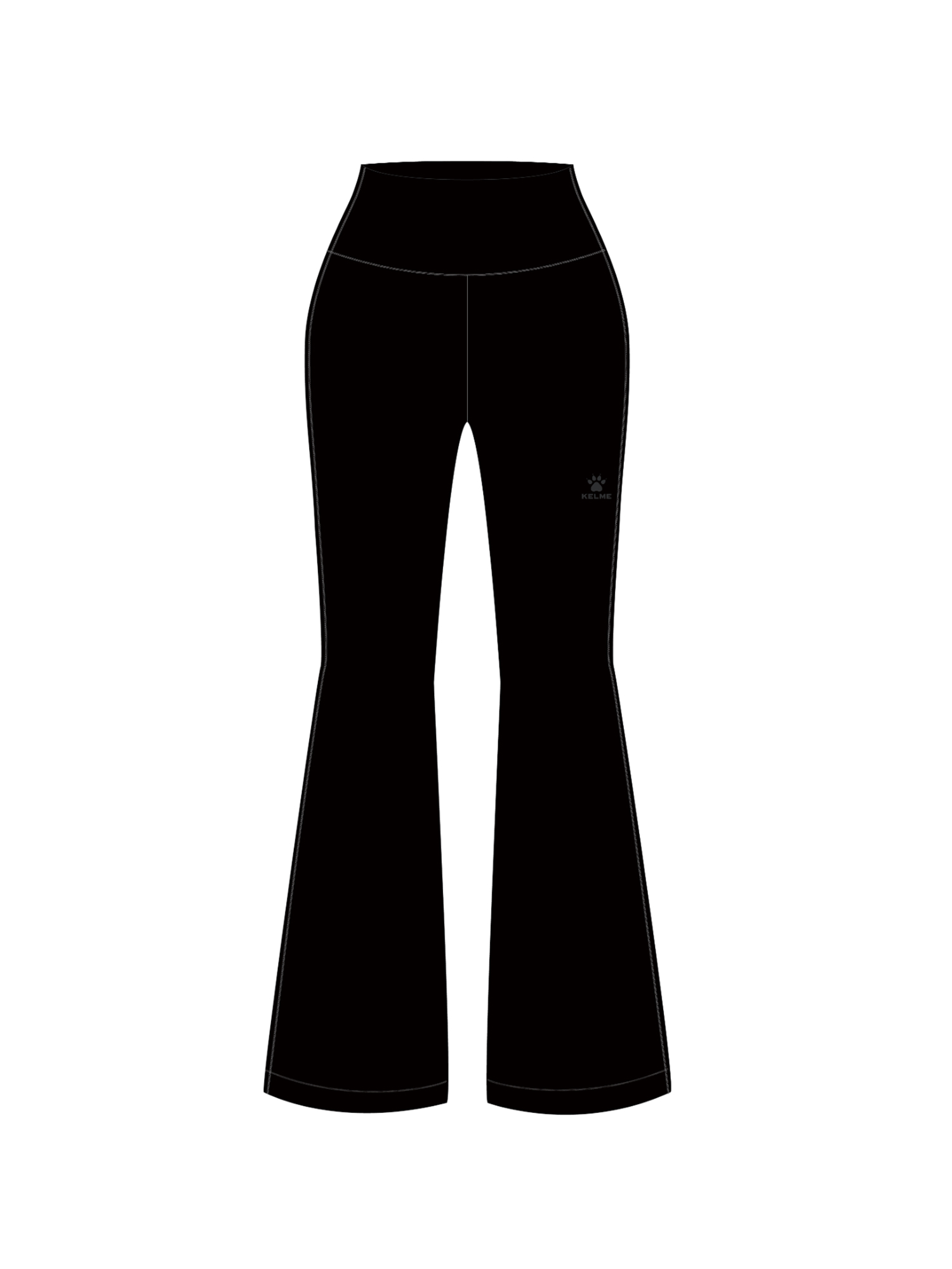 Брюки KELME YOGA FLARED PANTS Black