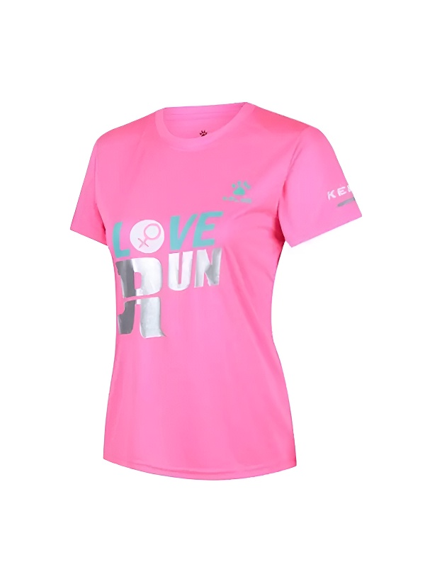 Футболка KELME Love Run T-Shirt Pink