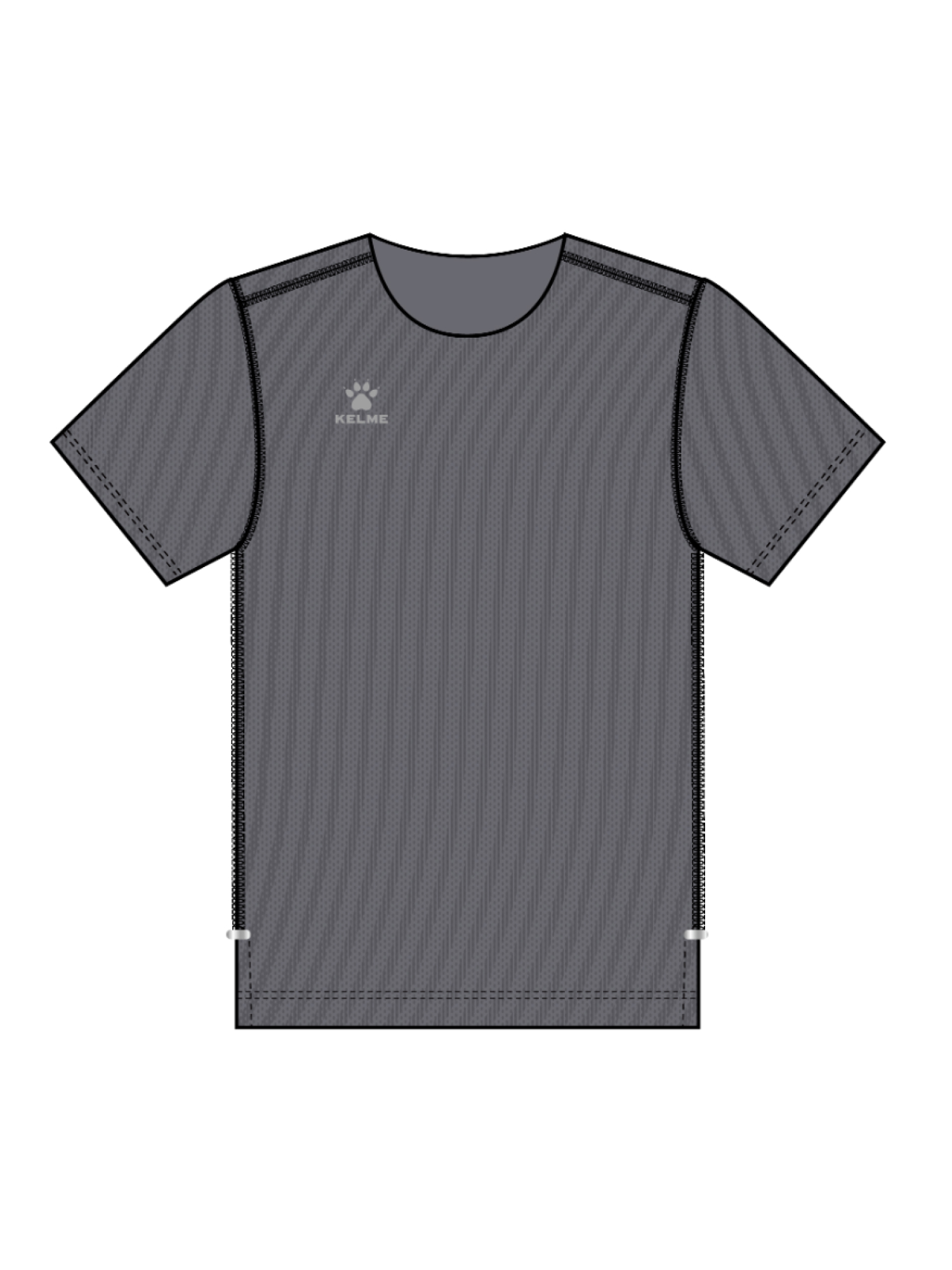 Футболка KELME TRAINING T-SHIRT Dark Grey