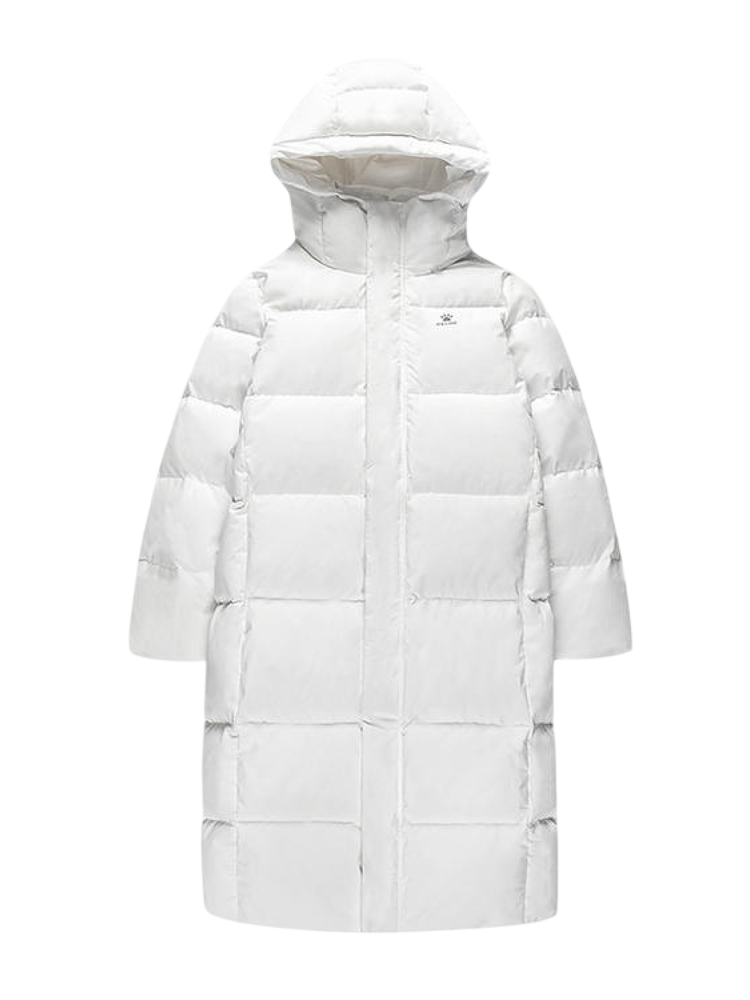 Пуховик KELME Long Down Jacket White