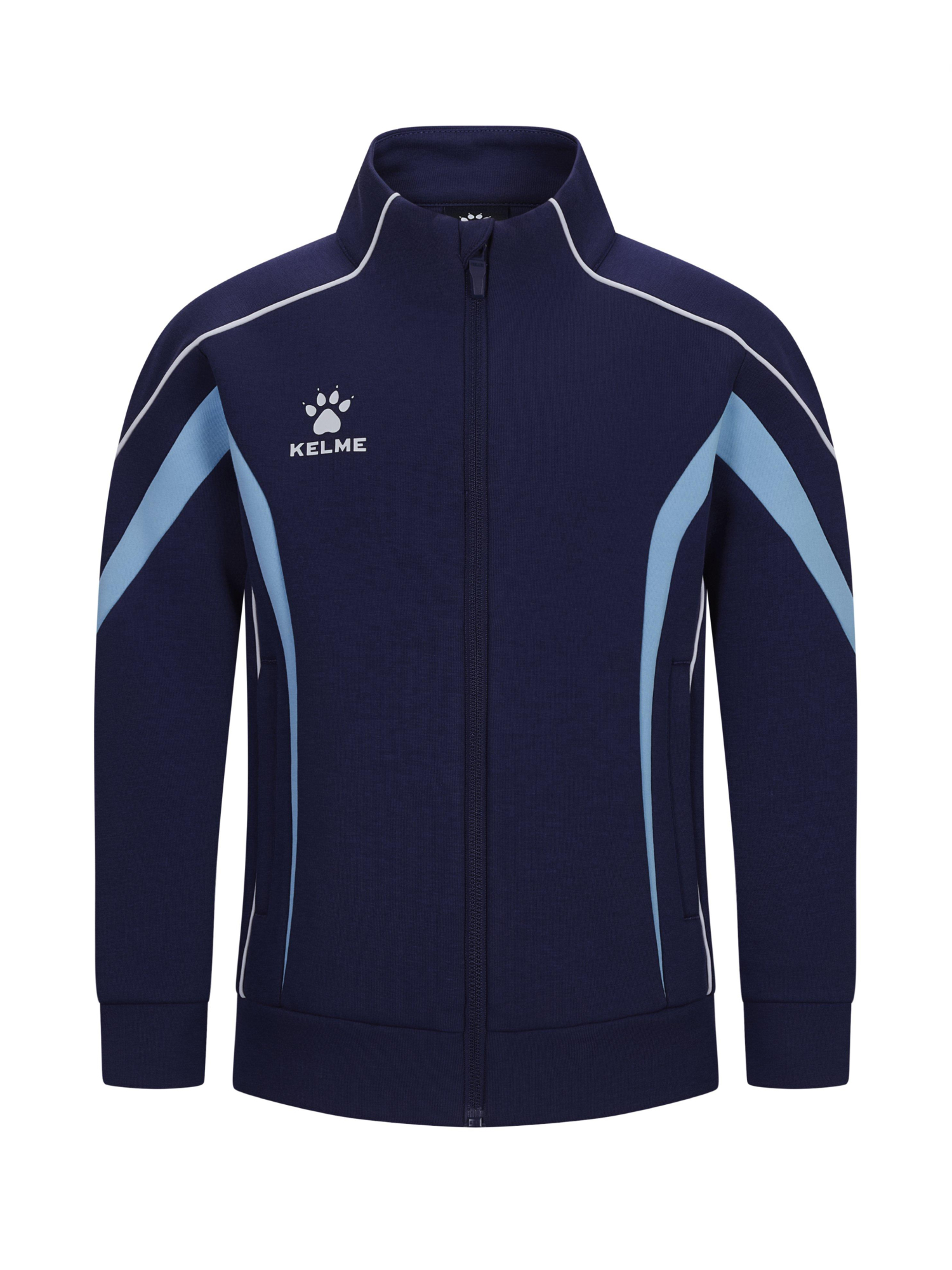 Детская олимпийка KELME Knitted Jacket (Kids) Dark Blue