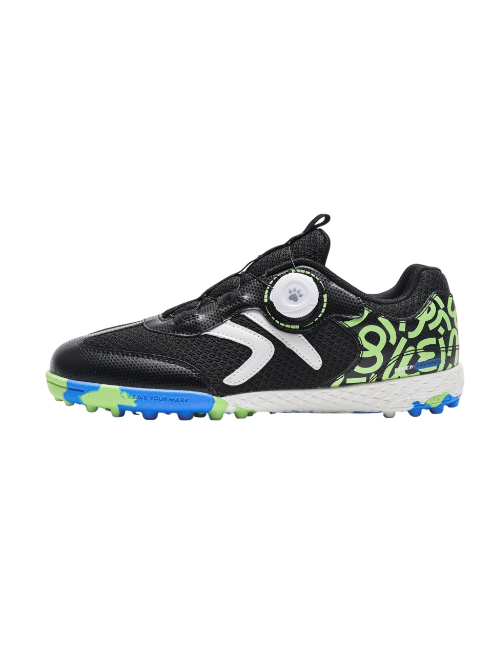Детские шиповки KELME Kids' Soccer Shoes (TF) Black