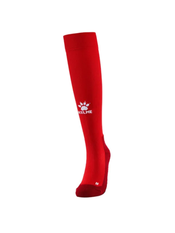 Гетры KELME Long Silicone Football Socks Red