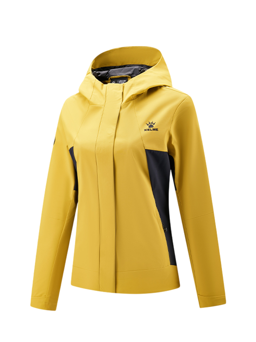 Ветровка KELME Hooded Woven Jacket Yellow