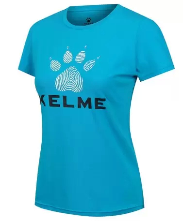 Футболка KELME Women's Cultural Shirt Light Blue