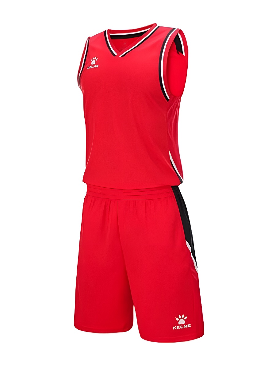Детская баскетбольная форма KELME Children's Basketball Uniform Red