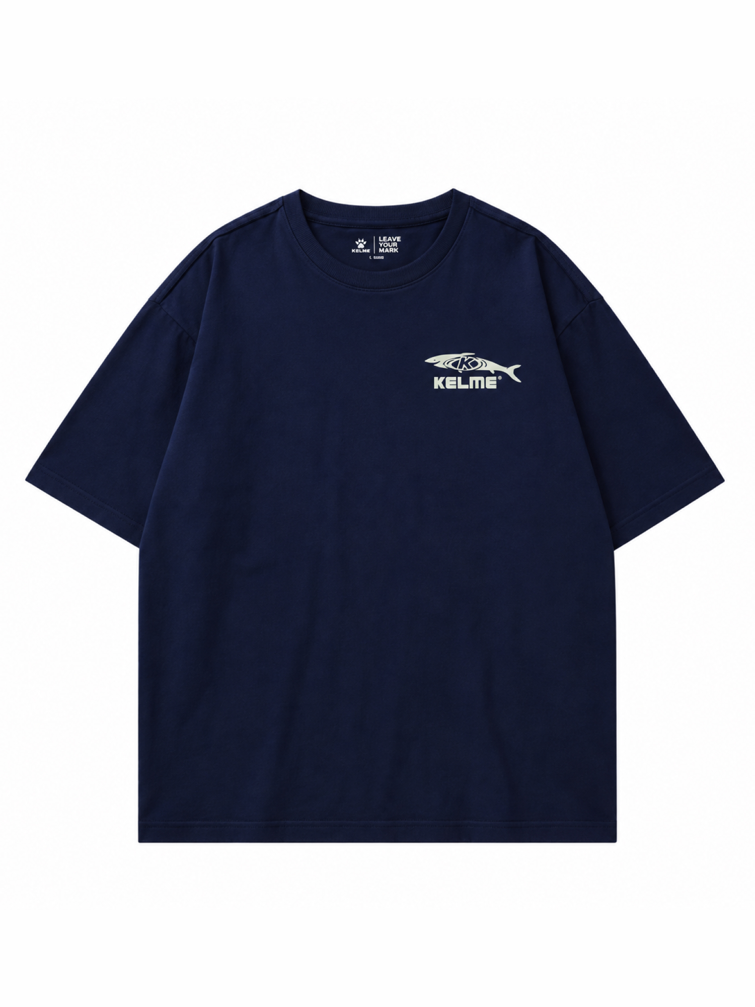 Футболка KELME Crew Neck T-shirt Dark Blue