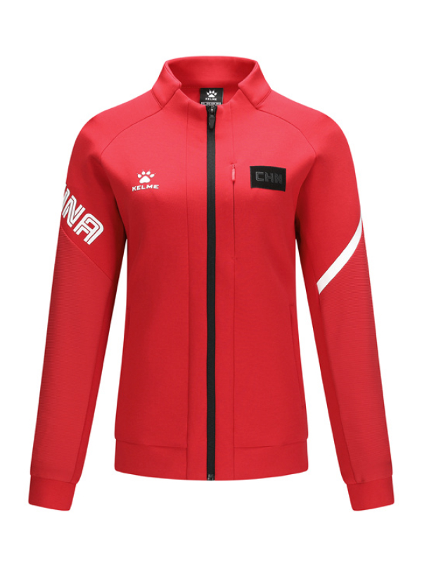 Олимпийка KELME Women's Knitted Jacket Red