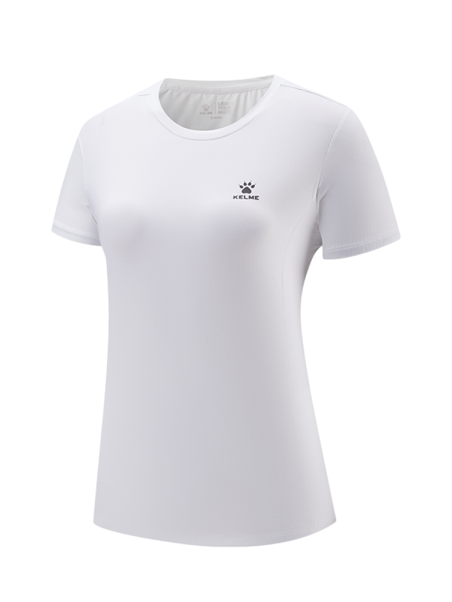 Футболка KELME Crew Neck Short-Sleeved T-Shirt White