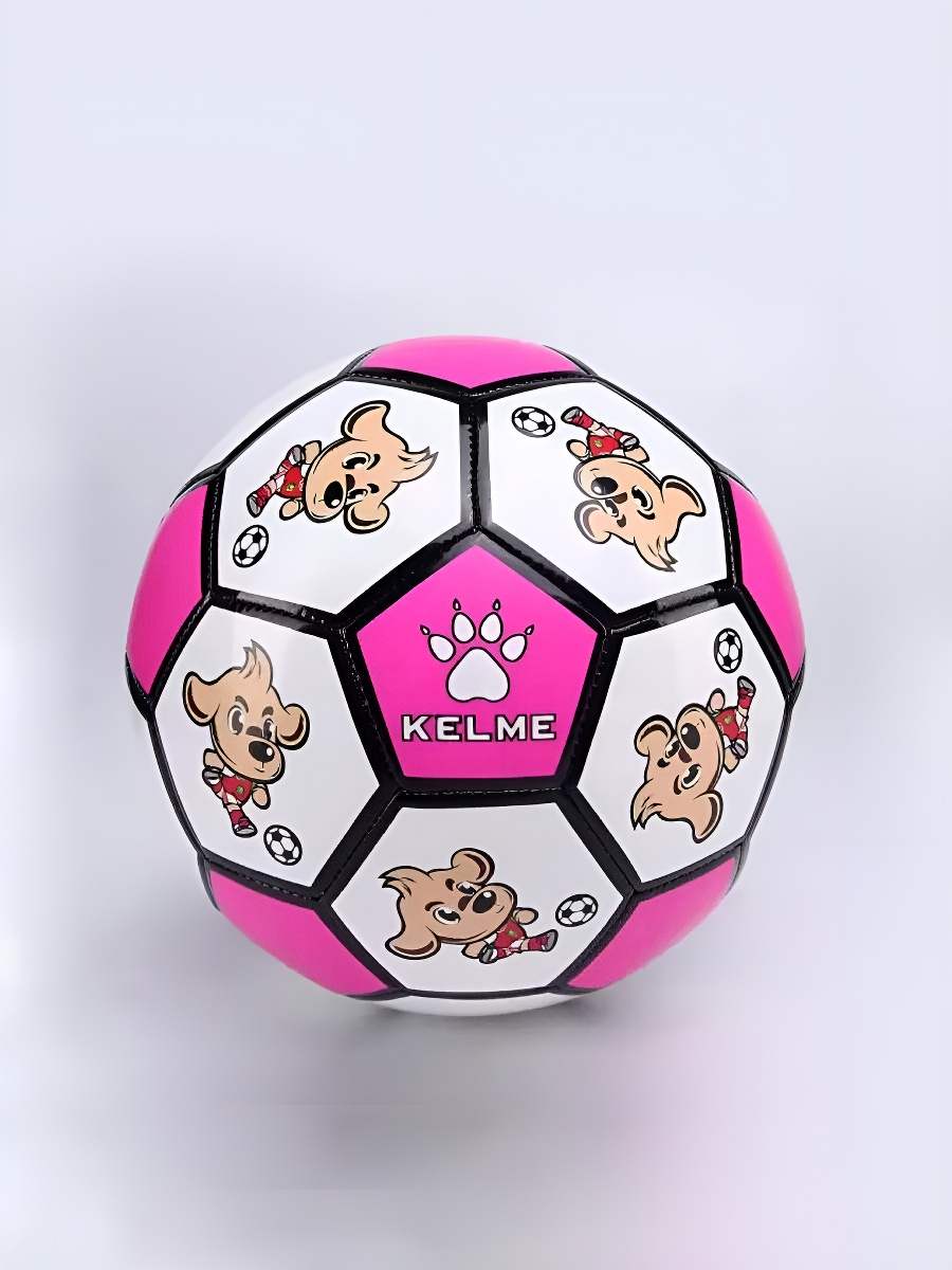 Мяч футбольный KELME Wang Xingxing Series (Pink/White)