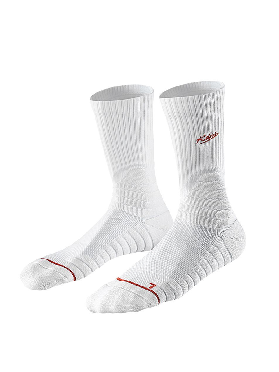 Носки KELME Long Sports Socks (White/Orange)