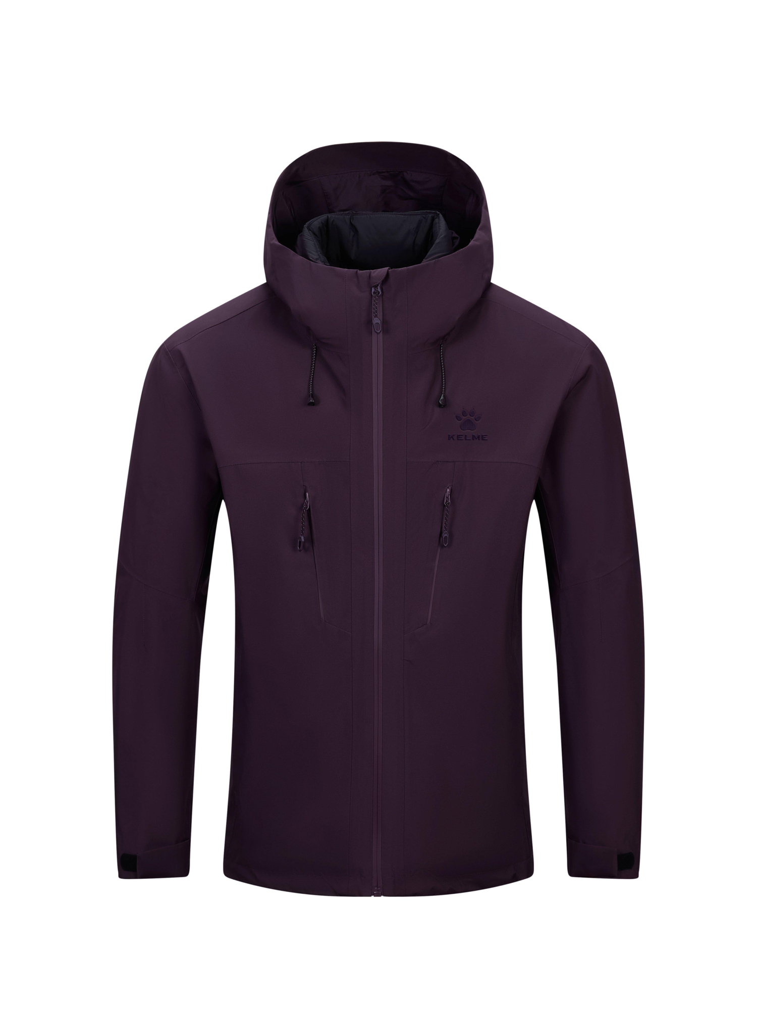 Демисезонная куртка KELME Waterproof Jacket (Down Liner) Violet