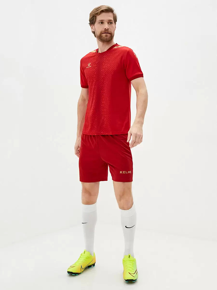 Футбольная форма KELME Short Sleeve Football Uniform Red