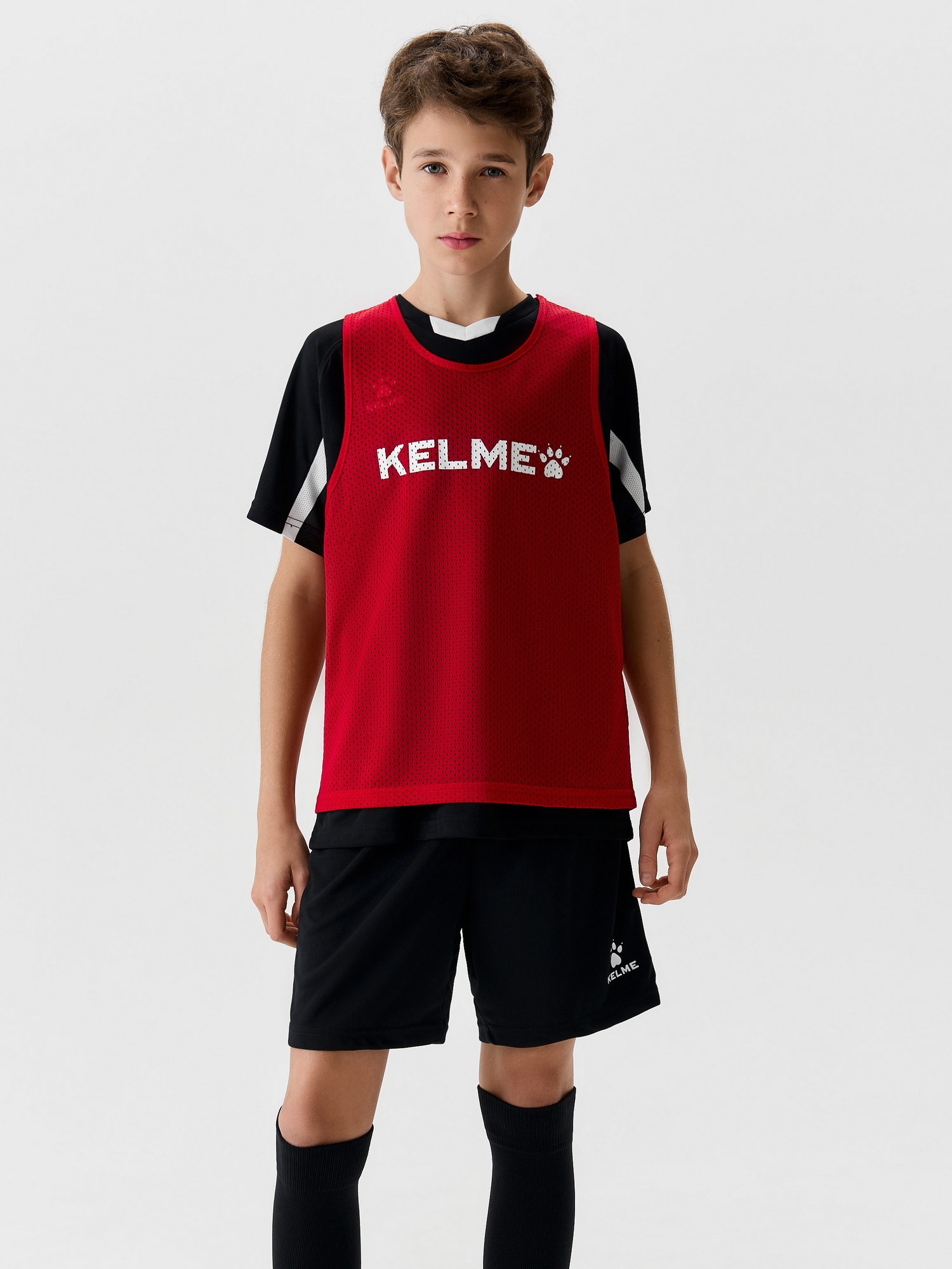 Детская манишка KELME Kid Training Vest Red