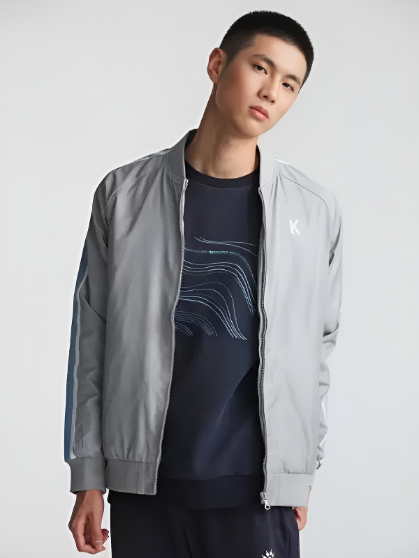 Бомбер KELME Jacket Grey