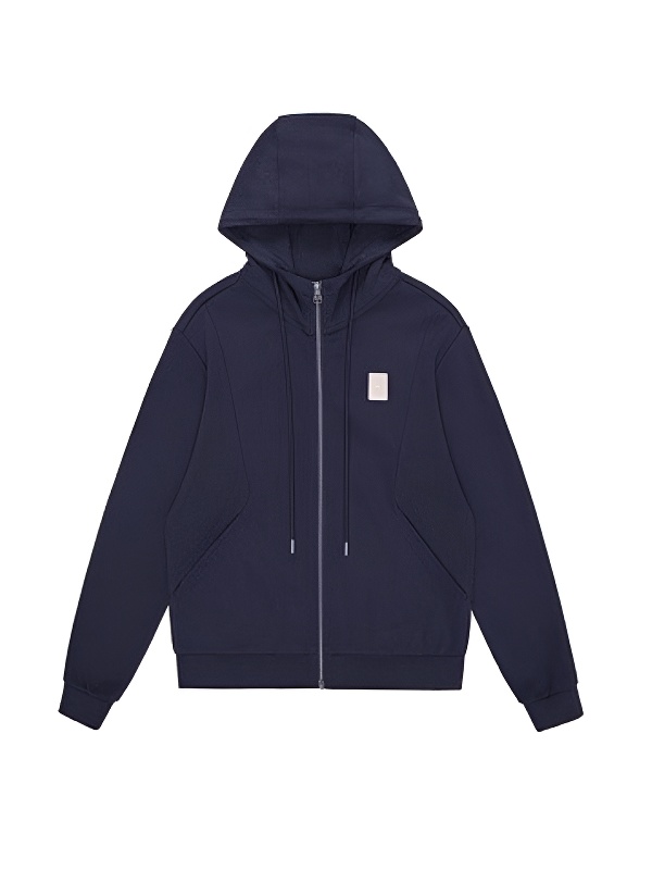 Худи KELME Knitted Hooded Jacket Dark Blue
