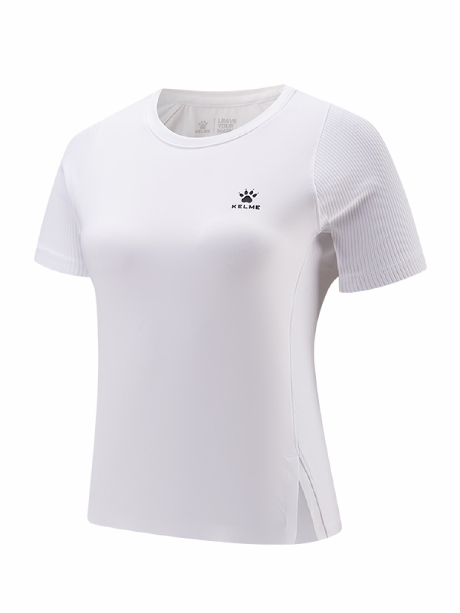 Футболка KELME Crew Neck Short-Sleeved T-Shirt White