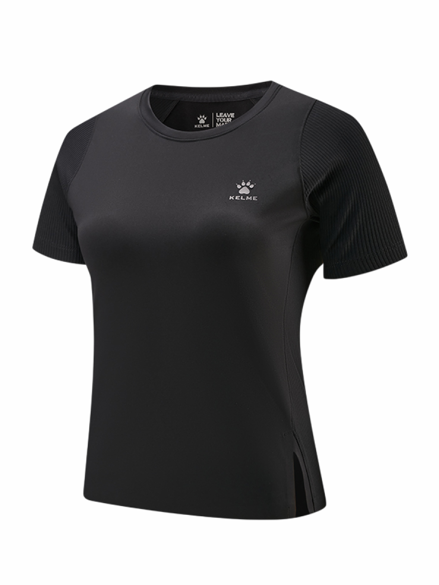 Футболка KELME Crew Neck Short-Sleeved T-Shirt Black