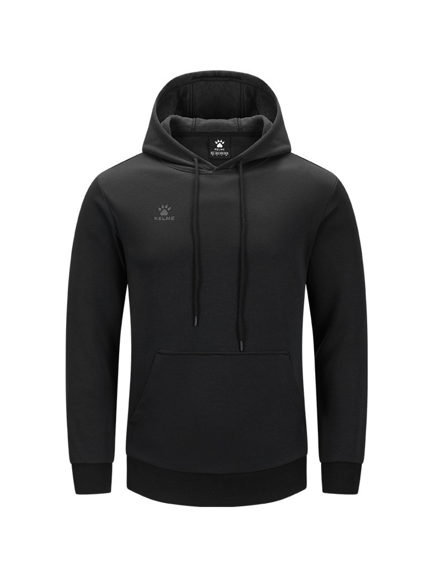 Худи KELME Fleece Hooded Sweatshirt Black