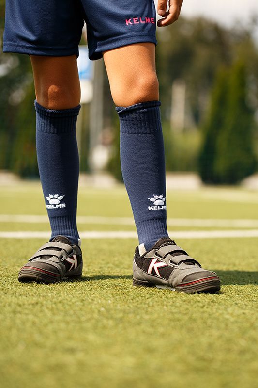 Детские гетры KELME Football Length Socks Kid Dark Blue