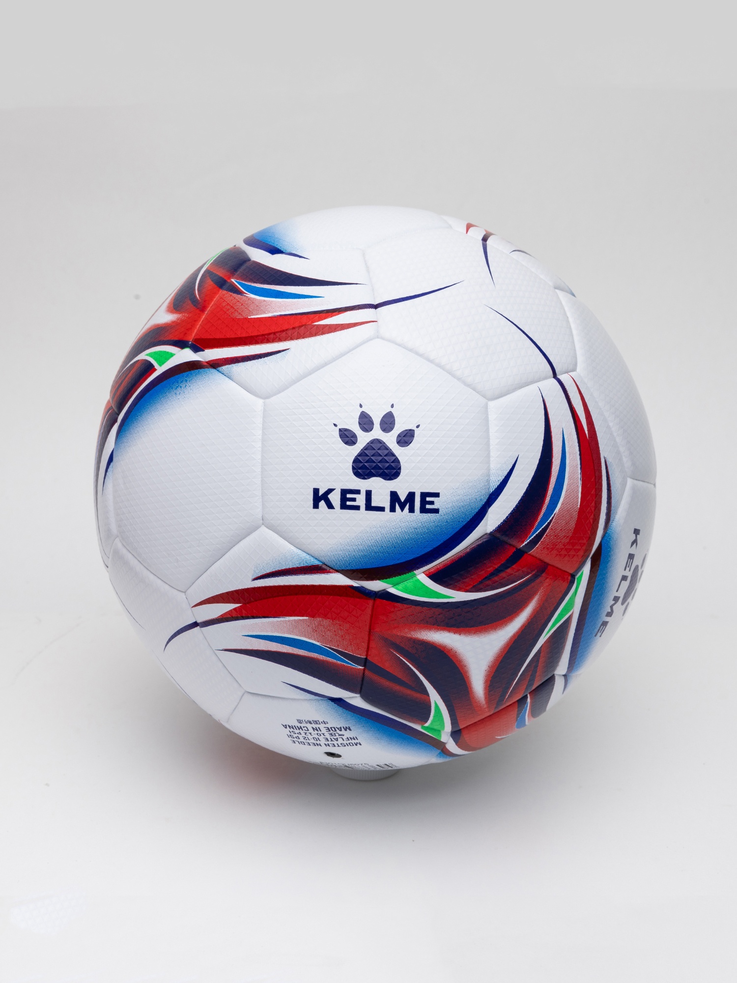 Мяч футбольный KELME Heat Bonded Football Ball (White/Red)