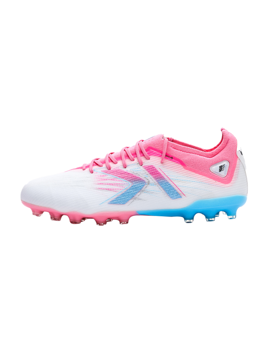 Бутсы KELME Men's Football Shoes (MG) (White/Pink)