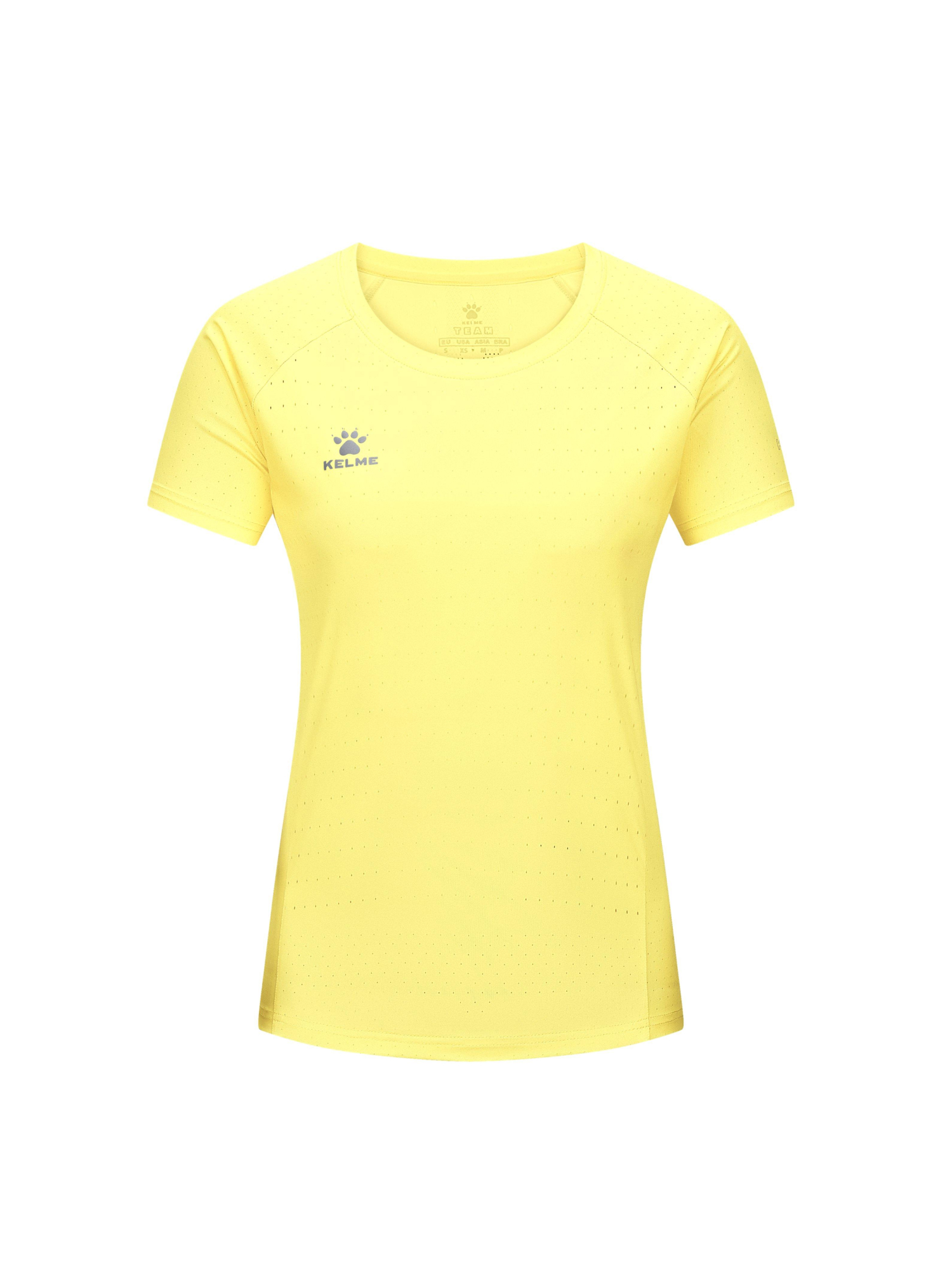 Футболка KELME Women's Training T-Shirt Yellow