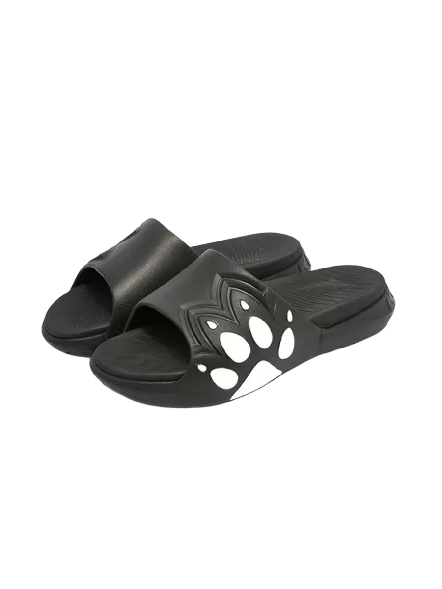 Шлепанцы KELME Men's/Women's Slippers (Black/White)