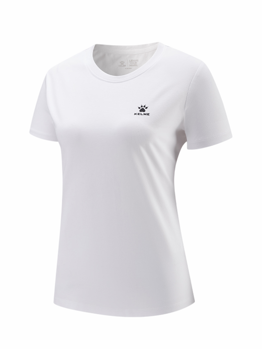 Футболка KELME Crew Neck Short-Sleeved T-Shirt White