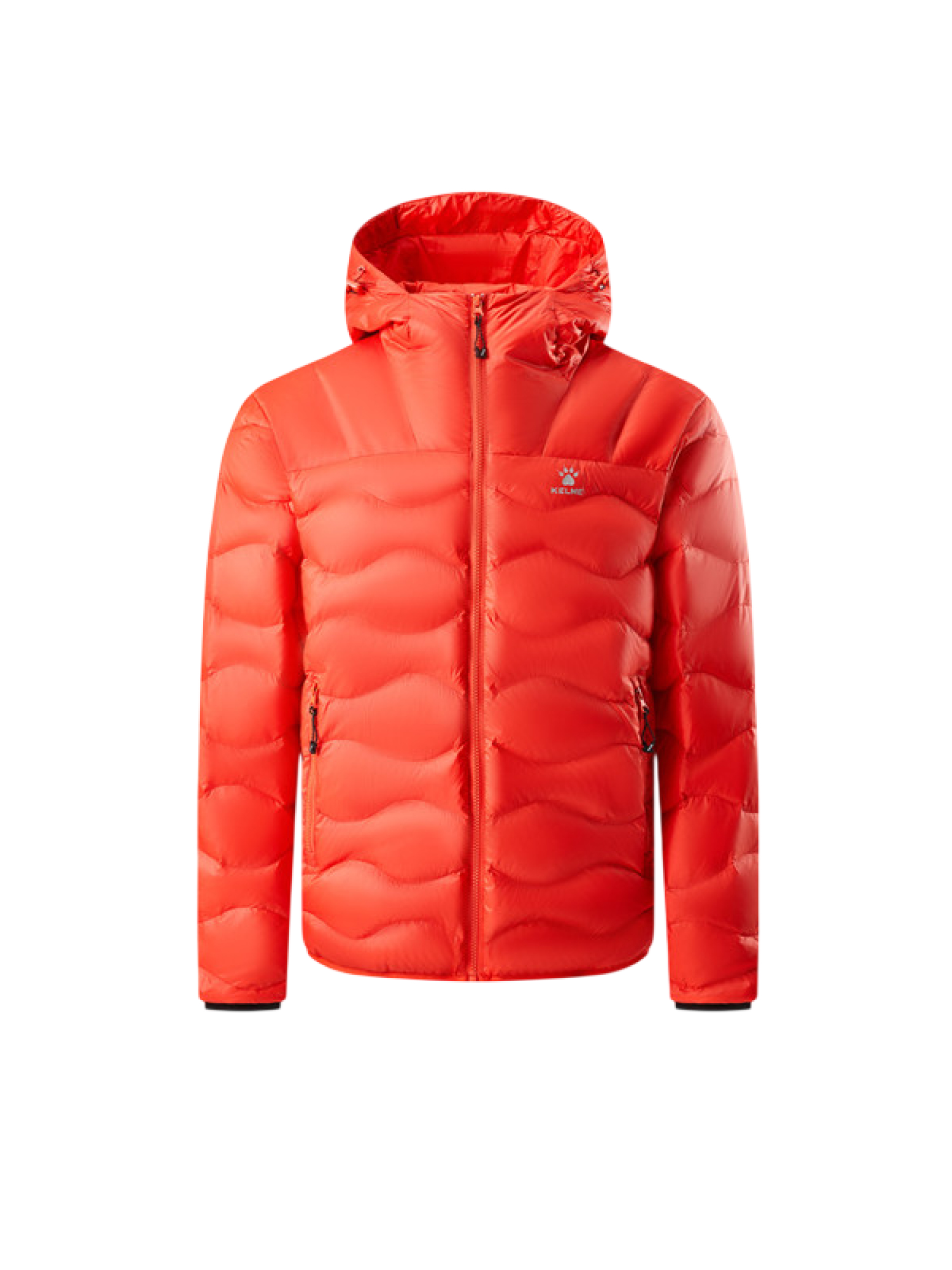 Пуховик KELME Regular Hooded Down Jacket Orange