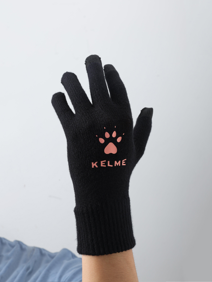 Перчатки KELME Cold-proof Gloves (Black/Neon Pink)