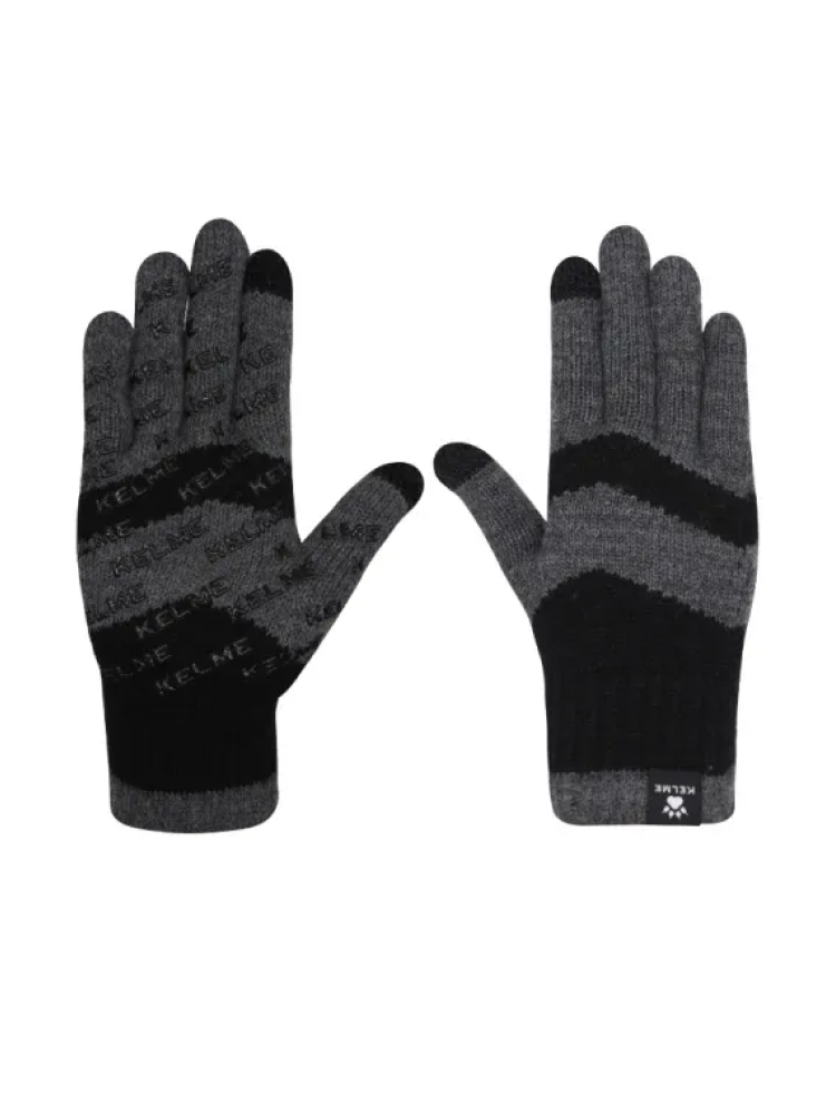 Перчатки KELME Sports Knitted Gloves Dark Grey