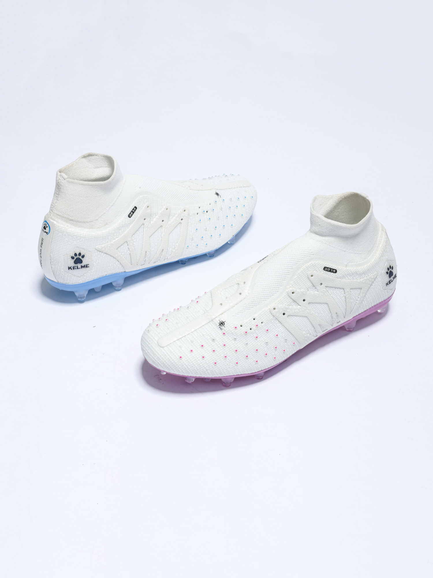 Детские бутсы KELME Children's Football Shoes (MG) White