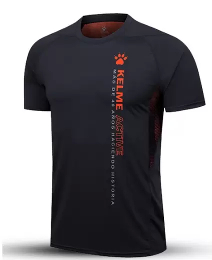 Футболка KELME Men's Moisture-Absorbent And Quick-Drying T Dark Grey