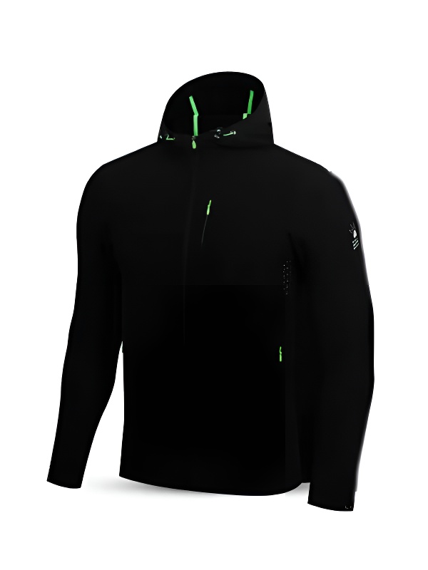 Ветровка KELME Men's Omnidirectional Elastic Training Jacket Black