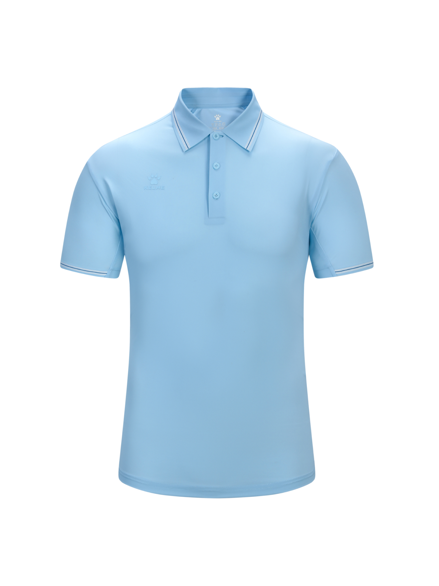 Футболка-поло KELME Men's Polo shirt Light Blue