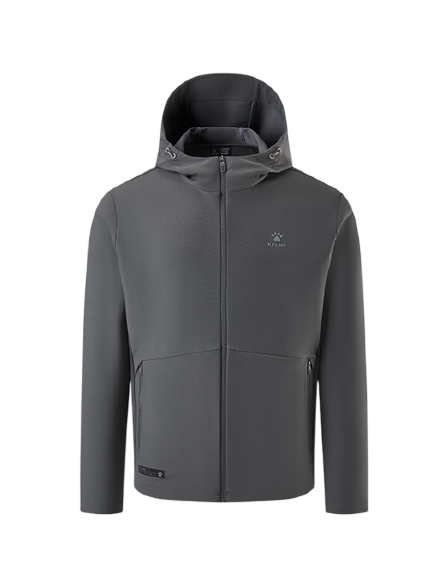 Олимпийка KELME Hooded Knit Cardigan Dark Grey