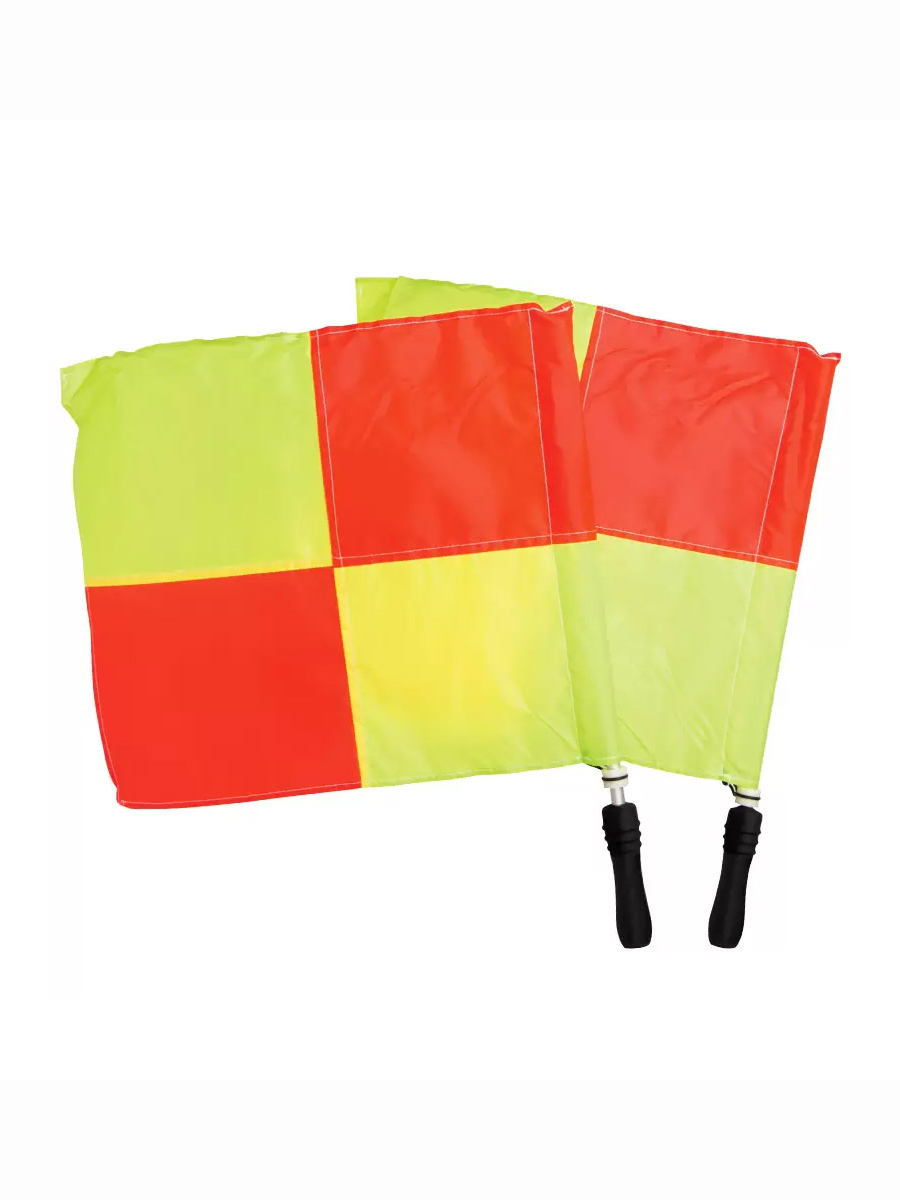 Судейские флажки KELME Flag 45х34 cm (Yellow/Red)